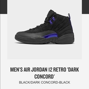 Jordan 12 size 11 Concord D/S